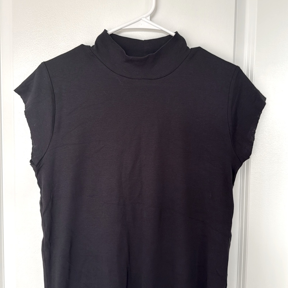ZARA Black turtleneck Top